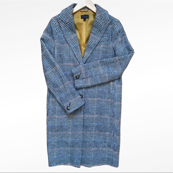 TOPSHOP Houndstooth Coat size 2 - Picture 2 of 12
